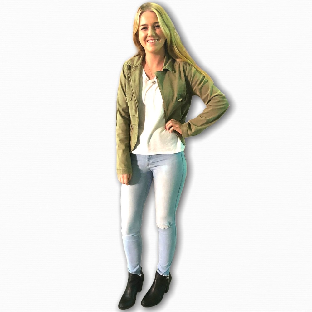 Green Levi’s Jacket